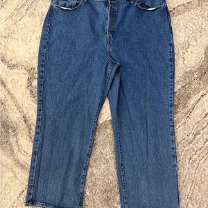 Levi’s Premium Ribcage Straight Jeans